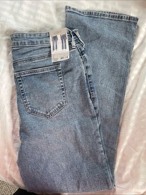 LOFT Light Wash Straight Leg Jeans